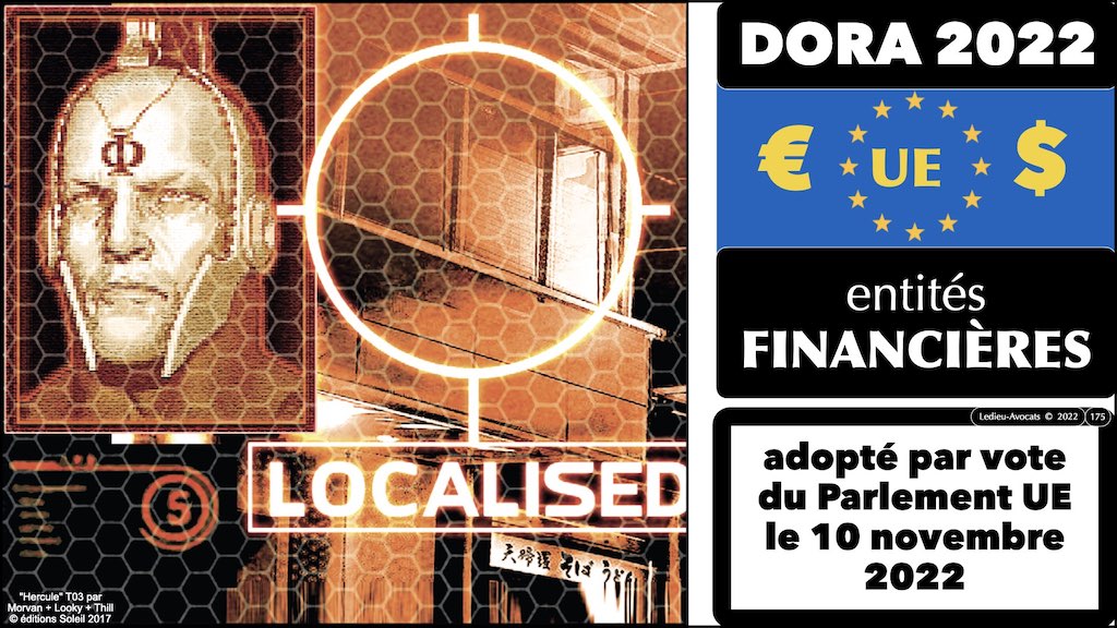 DORA résilience opérationnelle secteur financier GOUVERNANCE hygiène formation © Ledieu-Avocats 2022