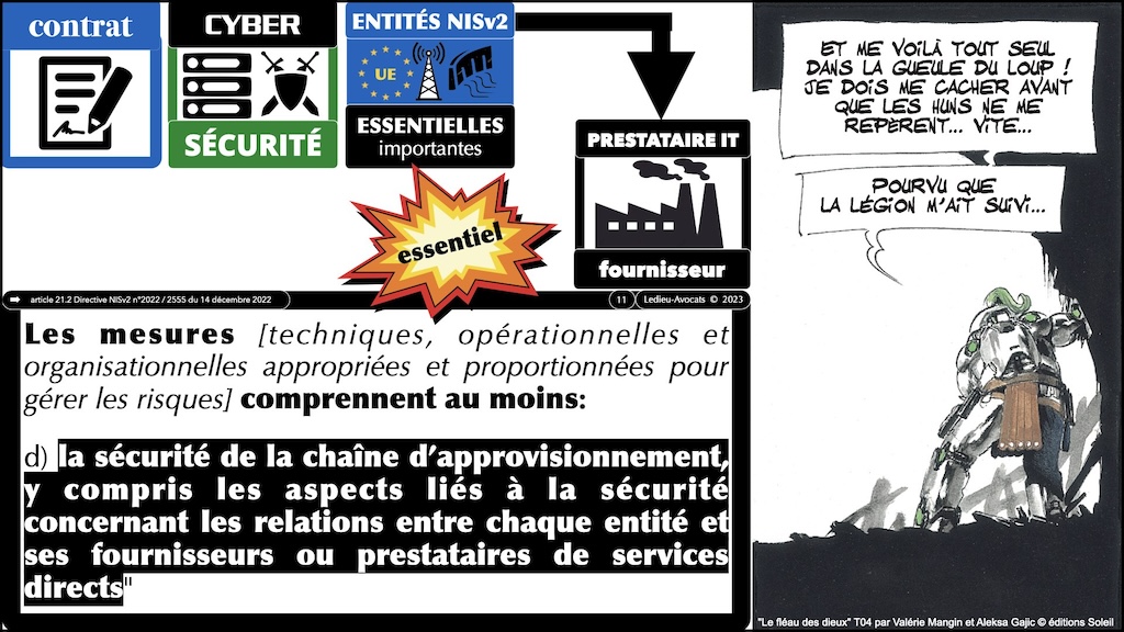 #526-3 formation METIERS SOUS TRAITANT SUPPLY CHAIN CONTRAT Alcatel Lucent Enterprise 19 décembre 2023 © Ledieu-Avocats 2023.011