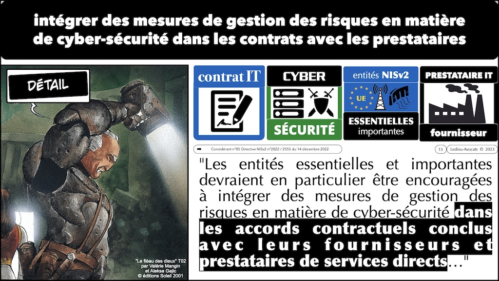 #526-3 formation METIERS SOUS TRAITANT SUPPLY CHAIN CONTRAT Alcatel Lucent Enterprise 19 décembre 2023 © Ledieu-Avocats 2023.015