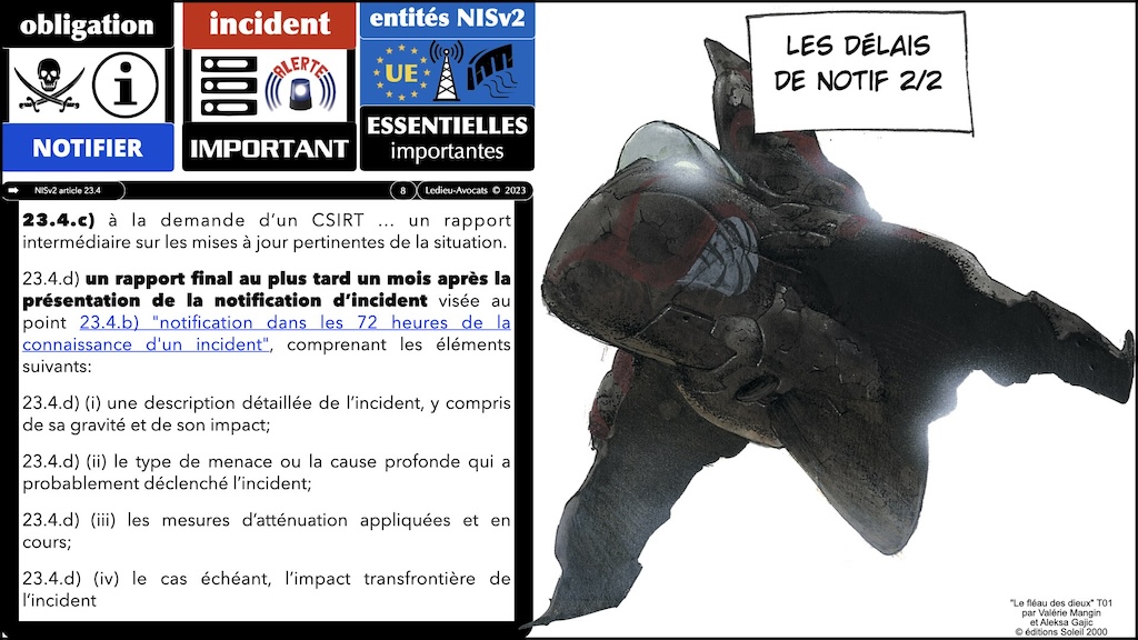 #526-4 formation METIERS incident MAJEUR de sécurité et DIVULGATION des vulnérabilités Alcatel Lucent Enterprise 19 décembre 2023 © Ledieu-Avocats 2023.008