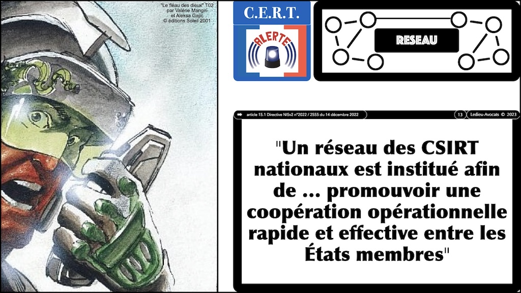 #526-4 formation METIERS incident MAJEUR de sécurité et DIVULGATION des vulnérabilités Alcatel Lucent Enterprise 19 décembre 2023 © Ledieu-Avocats 2023.013