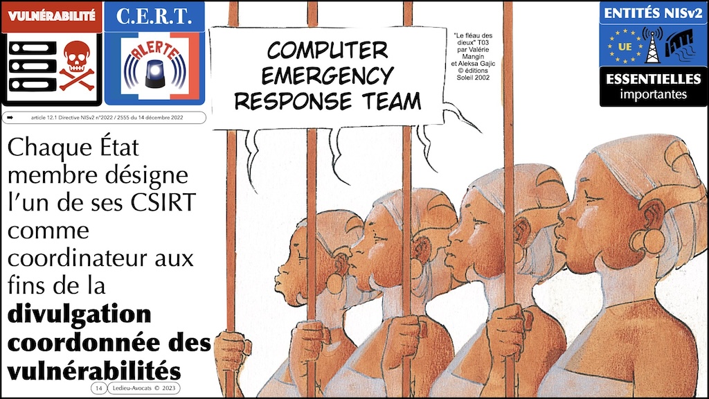 #526-4 formation METIERS incident MAJEUR de sécurité et DIVULGATION des vulnérabilités Alcatel Lucent Enterprise 19 décembre 2023 © Ledieu-Avocats 2023.014