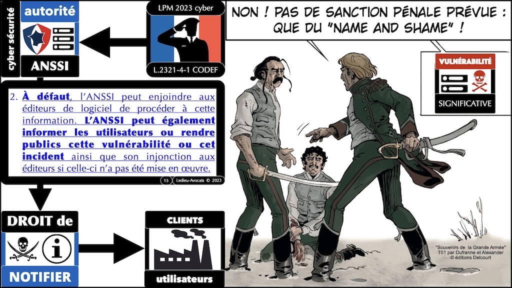 #526-5 formation METIERS LPM 2023 incident et vulnérabilité significatifs © Ledieu-Avocats 2023.015