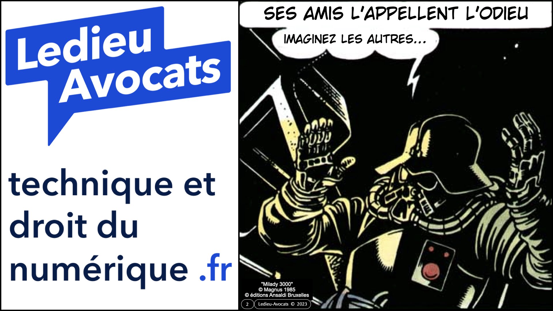 #527-1 POURQUOI des obligations de cyber-sécurité ? Ordre des Avocats de Paris 20 dcembre 2023 © Ledieu-Avocats 2023.002
