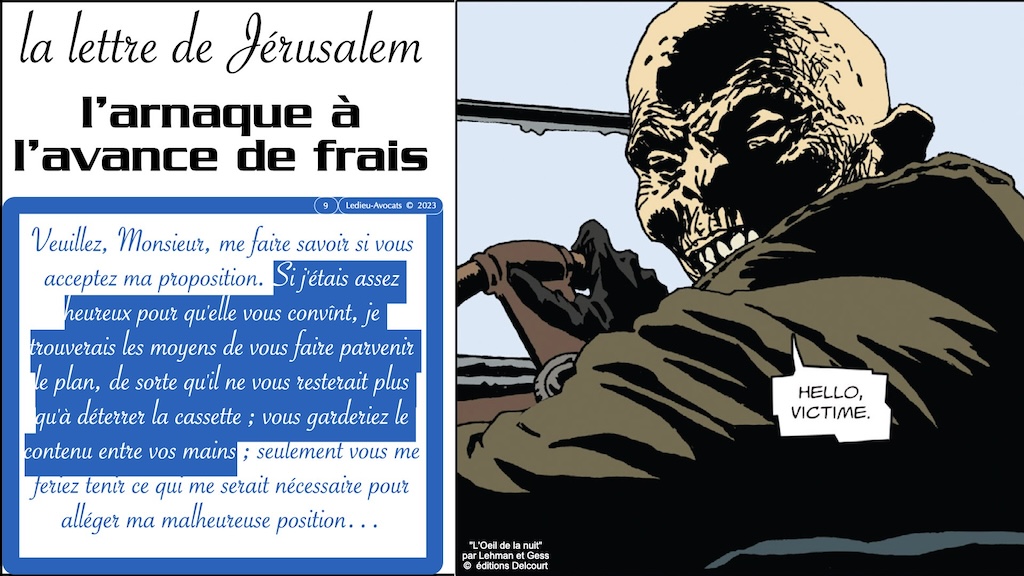 #527-2 MENACE CYBER et DROIT PENAL Ordre des Avocats de Paris 20 décembre 2023 © Ledieu-Avocats 2023.009