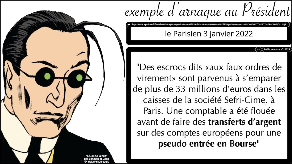 #527-2 MENACE CYBER et DROIT PENAL Ordre des Avocats de Paris 20 décembre 2023 © Ledieu-Avocats 2023.012