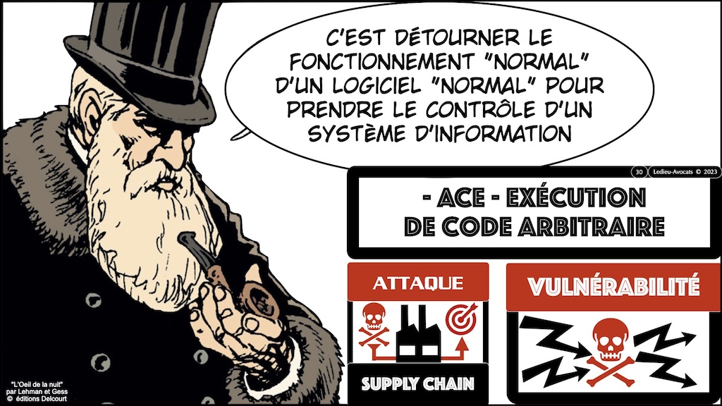 #527-2 MENACE CYBER et DROIT PENAL Ordre des Avocats de Paris 20 décembre 2023 © Ledieu-Avocats 2023.030
