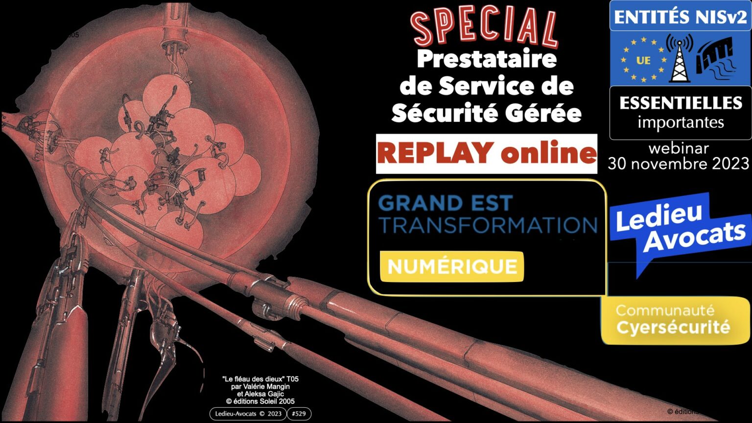 REPLAY du webinar NISv2 SPECIAL MSSP "prestataire de service de sécurité gérée" CERT GRAND EST