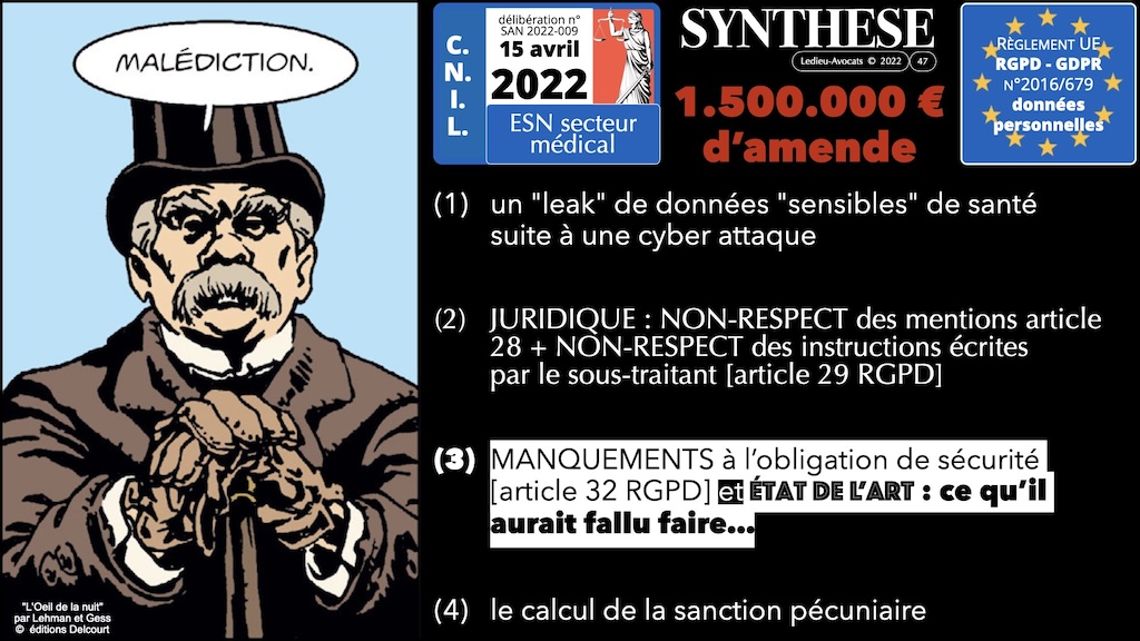 #531 cyber sécurité - état de l'art - négligence © Ledieu-Avocats 2024.047