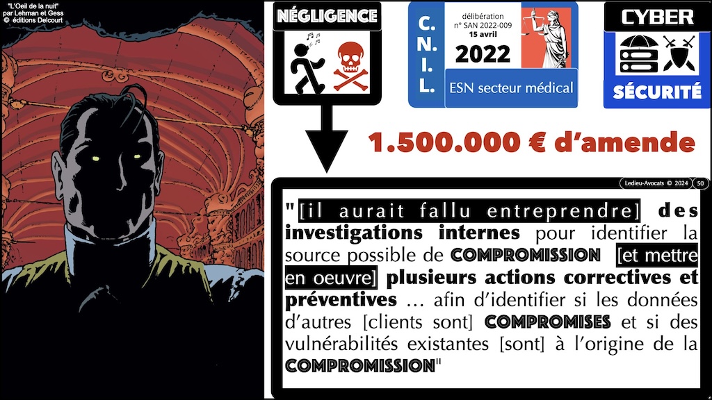 #531 cyber sécurité - état de l'art - négligence © Ledieu-Avocats 2024.050