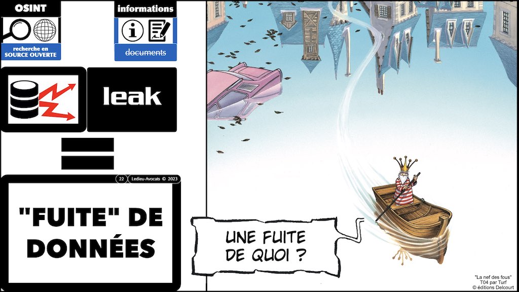 leak #450 le droit de l'OSINT expliqué aux jeunes de l'IHEDN © Ledieu-Avocats 27-02-2023