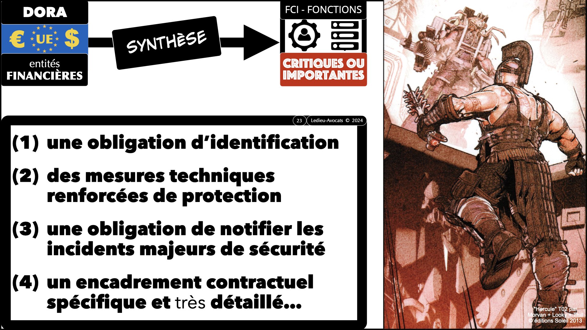 #534 DORA Fonctions Critiques ou Importantes ARMISv 1er février 2024 © Ledieu-Avocats 2024.023