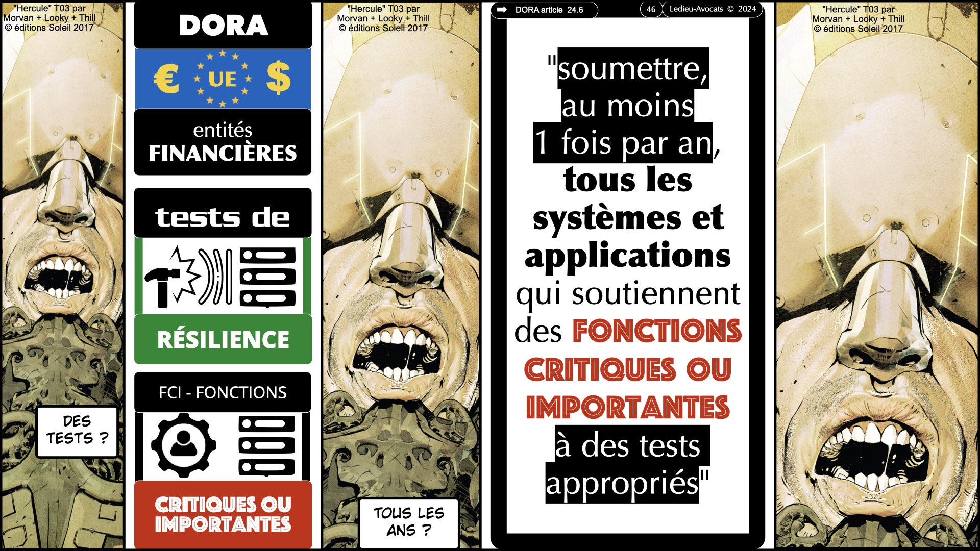 #534 DORA Fonctions Critiques ou Importantes ARMISv 1er février 2024 © Ledieu-Avocats 2024.046