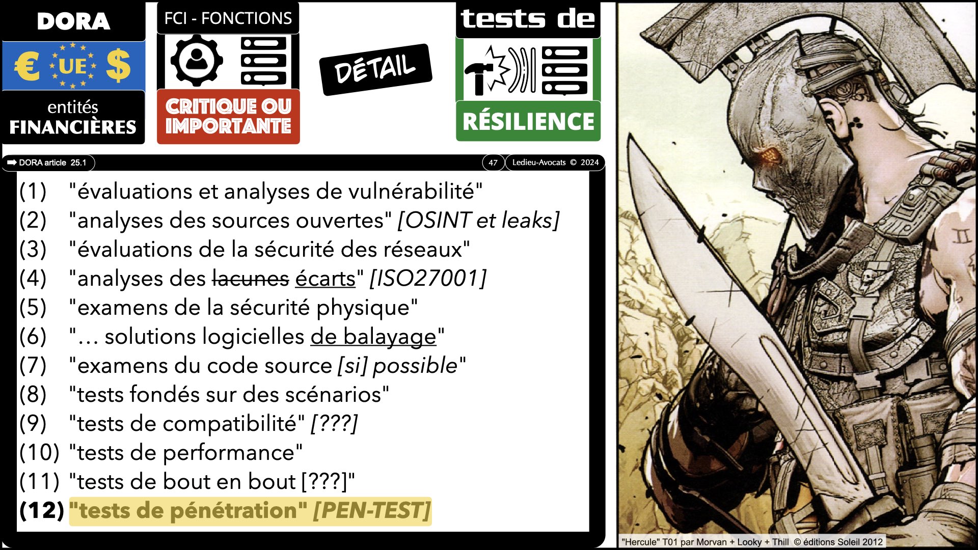 #534 DORA Fonctions Critiques ou Importantes ARMISv 1er février 2024 © Ledieu-Avocats 2024.047