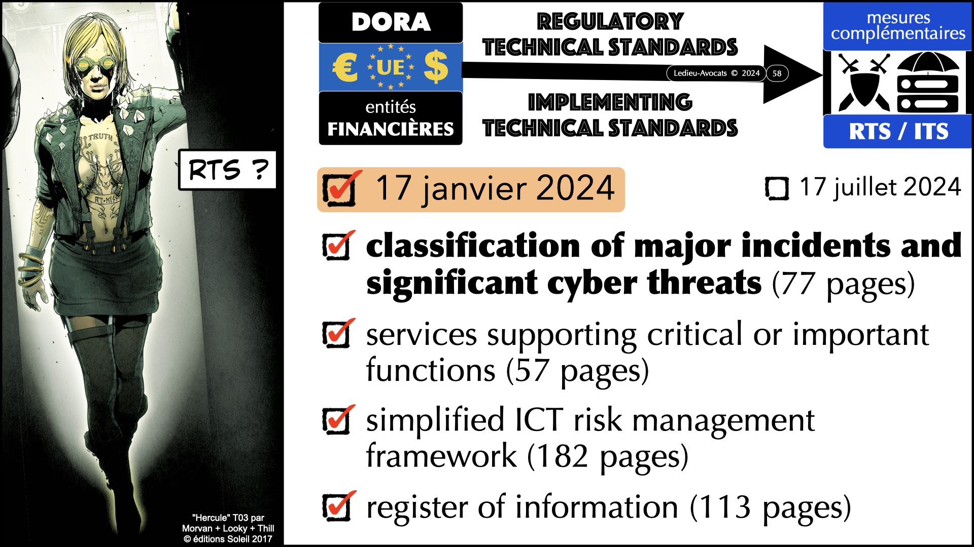 #534 DORA Fonctions Critiques ou Importantes ARMISv 1er février 2024 © Ledieu-Avocats 2024.058