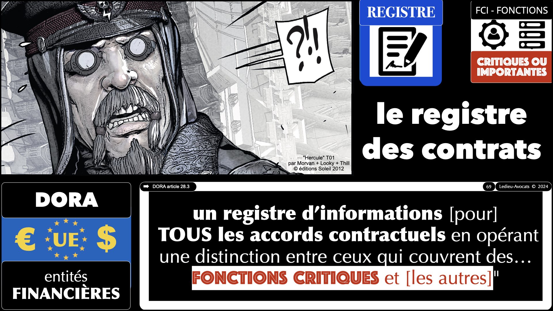 #534 DORA Fonctions Critiques ou Importantes ARMISv 1er février 2024 © Ledieu-Avocats 2024.069