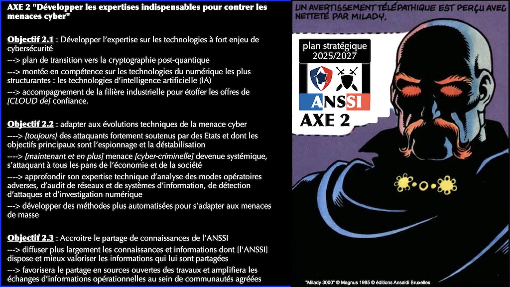 #618 ANSSI plan stratégique 2025-2027 [13 mars]© Ledieu-Avocats 2025.006