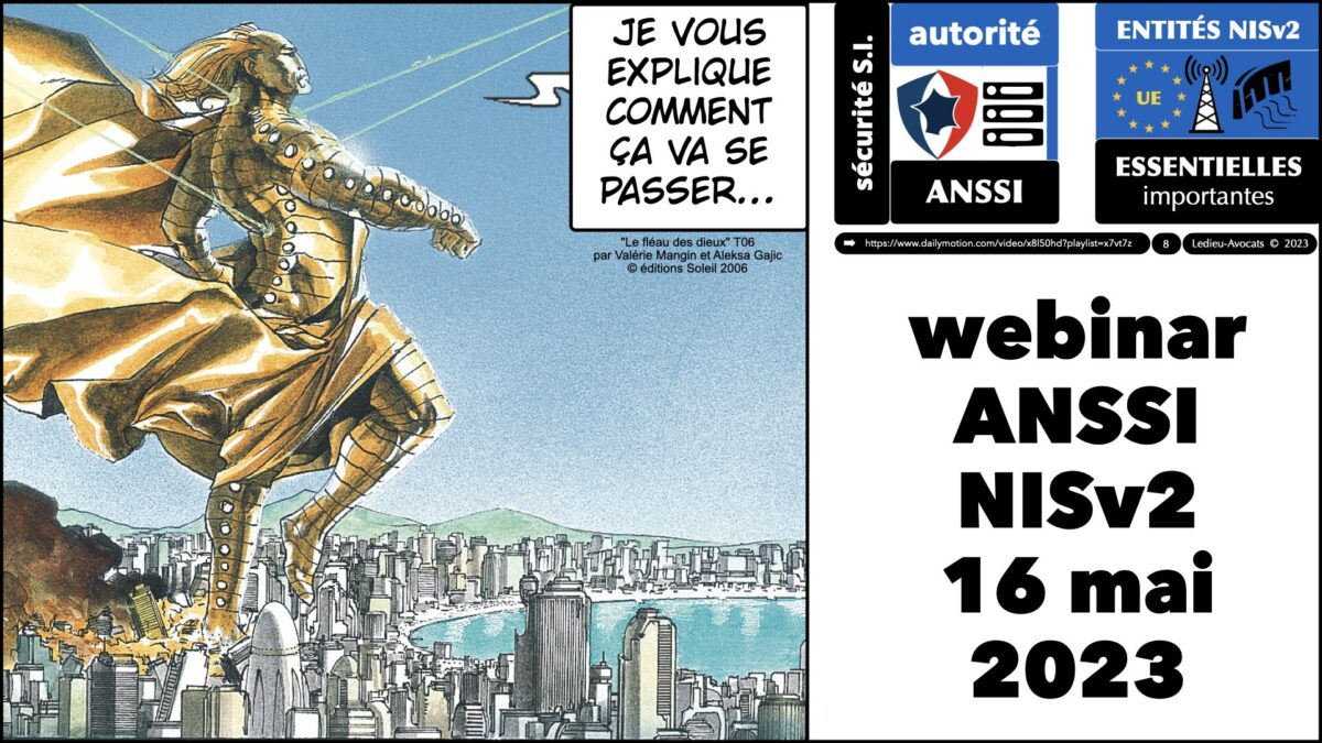 webinar 16 mai 2023 actualité NISv2 discours public Vincent STRUBEL DG ANSSI Forum In Cyber FIC 26 mars 2024 © Ledieu-Avocats