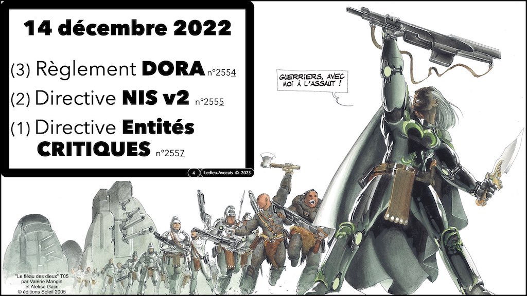 PODCAST la Directive NISv2 expliquée à ma grand-mère résilience entité critique essentielle importante © Ledieu-Avocats 25-04-2023