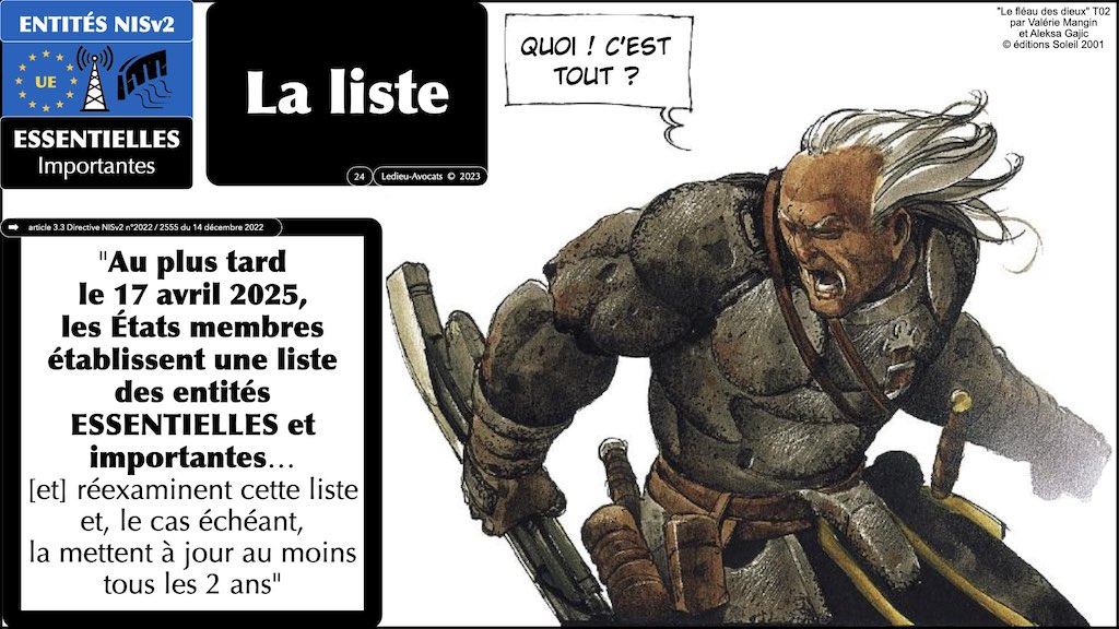 #466-2 PODCAST la Directive NISv2 expliquée à ma grand-mère résilience entité critique essentielle importante © Ledieu-Avocats 25-04-2023.024
