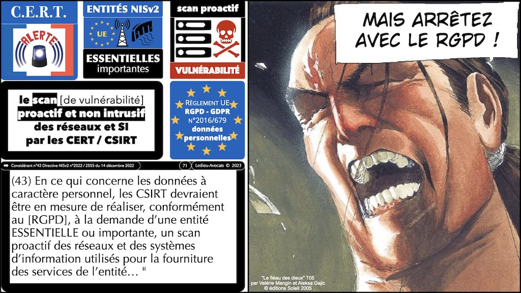 #466-2 PODCAST la Directive NISv2 expliquée à ma grand-mère résilience entité critique essentielle importante © Ledieu-Avocats 25-04-2023.071