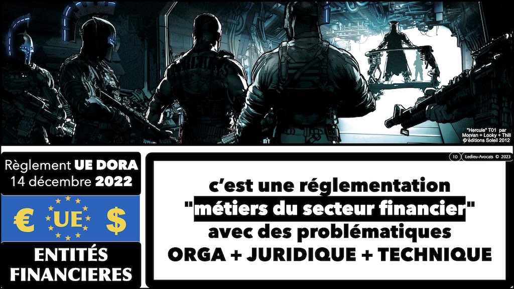#469 DORA la cyber sécurité du secteur financier expliquée aux avocats d'affaires © Ledieu-Avocats 12-05-2023.010