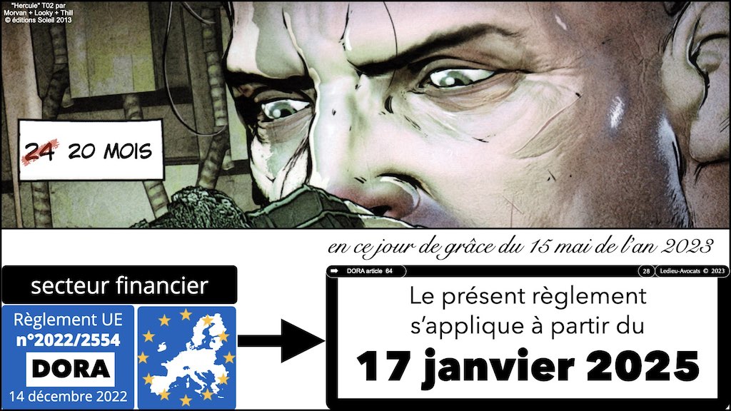 #469 DORA la cyber sécurité du secteur financier expliquée aux avocats d'affaires © Ledieu-Avocats 12-05-2023.028