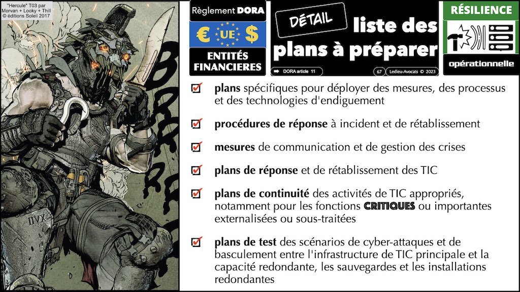 #469 DORA la cyber sécurité du secteur financier expliquée aux avocats d'affaires © Ledieu-Avocats 12-05-2023.067