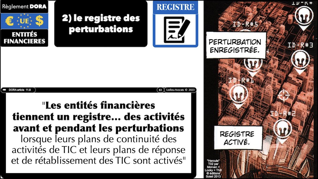 #469 DORA la cyber sécurité du secteur financier expliquée aux avocats d'affaires © Ledieu-Avocats 12-05-2023.083
