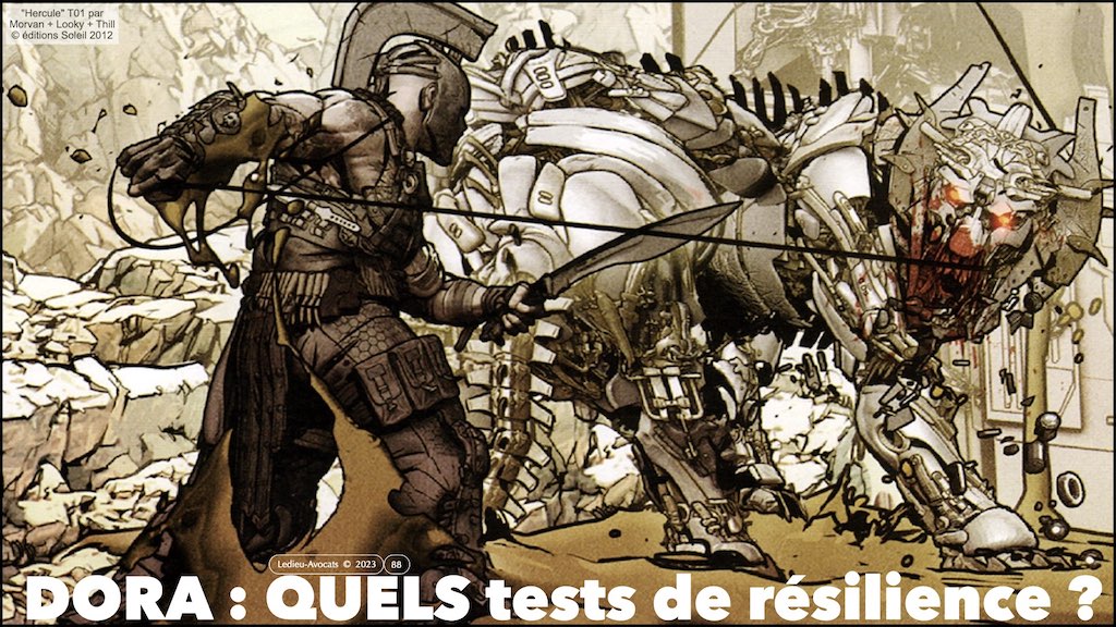 #469 DORA la cyber sécurité du secteur financier expliquée aux avocats d'affaires © Ledieu-Avocats 12-05-2023.088
