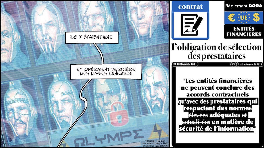 #469 DORA la cyber sécurité du secteur financier expliquée aux avocats d'affaires © Ledieu-Avocats 12-05-2023.100
