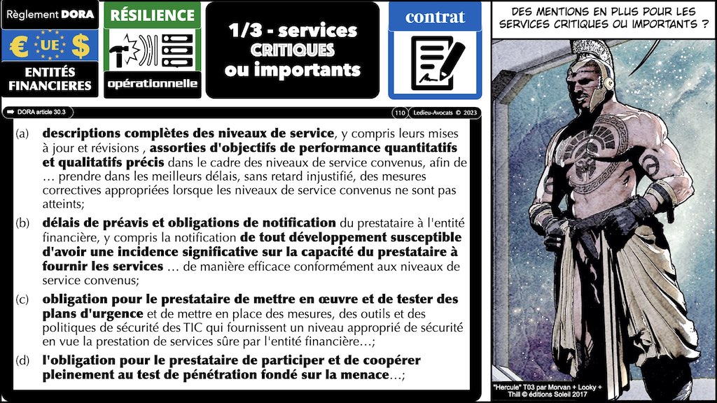 #469 DORA la cyber sécurité du secteur financier expliquée aux avocats d'affaires © Ledieu-Avocats 12-05-2023.110