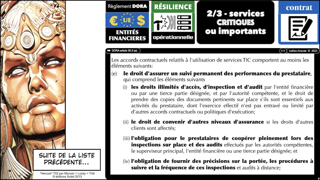 #469 DORA la cyber sécurité du secteur financier expliquée aux avocats d'affaires © Ledieu-Avocats 12-05-2023.111
