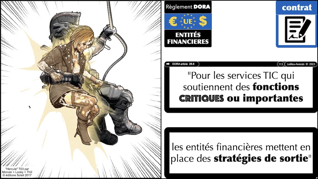 #469 DORA la cyber sécurité du secteur financier expliquée aux avocats d'affaires © Ledieu-Avocats 12-05-2023.113