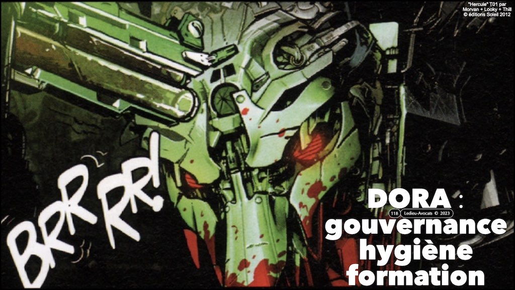 #469 DORA la cyber sécurité du secteur financier expliquée aux avocats d'affaires © Ledieu-Avocats 12-05-2023.118
