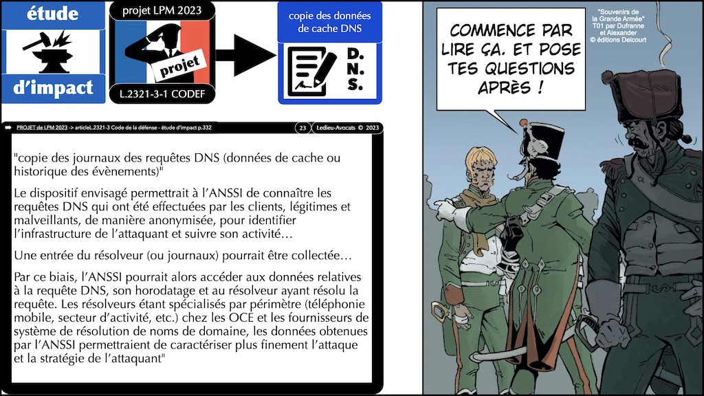 #472 projet LPM 2023 spécial cyber #6 données techniques de cache DNS © Ledieu-Avocats.023