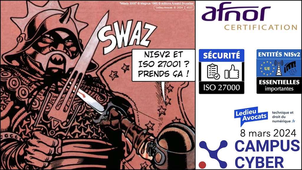 #567 SUPPLY CHAIN ATTAQUE NISv2 prestataire sous-traitant Cyber Show Paris © Ledieu-Avocats 27-05-2024.007