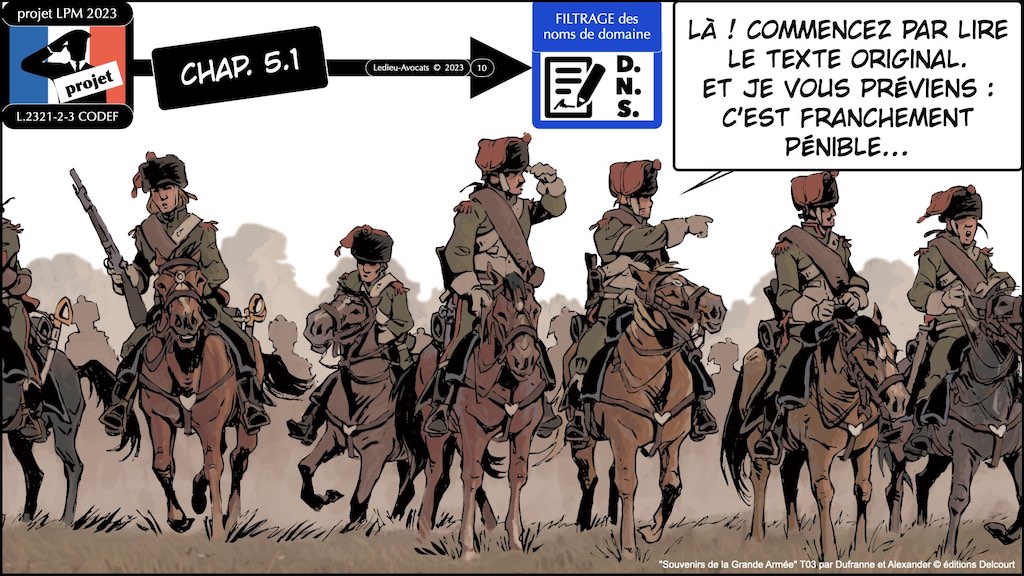 projet LPM 2023 spécial cyber #5 DNS filtrage des noms de domaine © Ledieu-Avocats 2023.010
