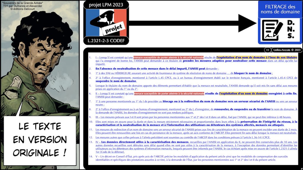 projet LPM 2023 spécial cyber #5 DNS filtrage des noms de domaine © Ledieu-Avocats 2023.011