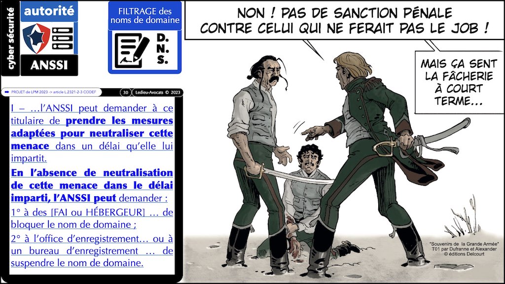 projet LPM 2023 spécial cyber #5 DNS filtrage des noms de domaine © Ledieu-Avocats 2023.030