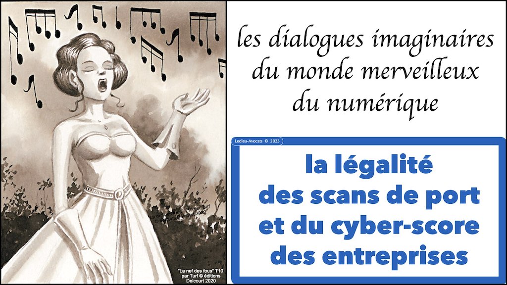 ‎#482 dialogues imaginaires SCAN de PORT et CYBER-SCORE [30 juin 2023] © Ledieu-Avocats 2023