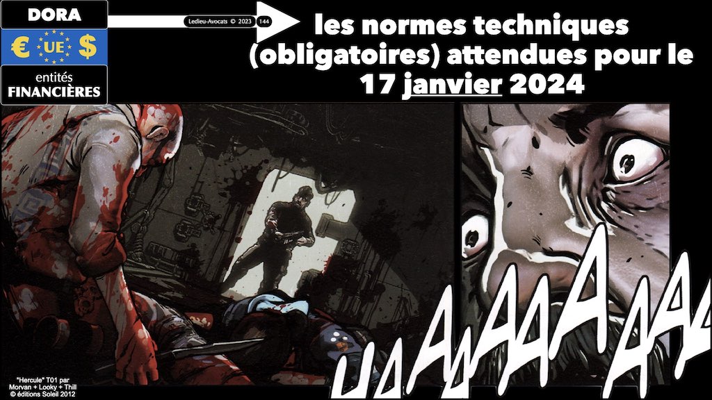 DORA RTS ITS le calendrier d'adoption des normes techniques obligatoires des autorités de contrôle [8 aout 2023] © Ledieu-Avocats 07-08-2023