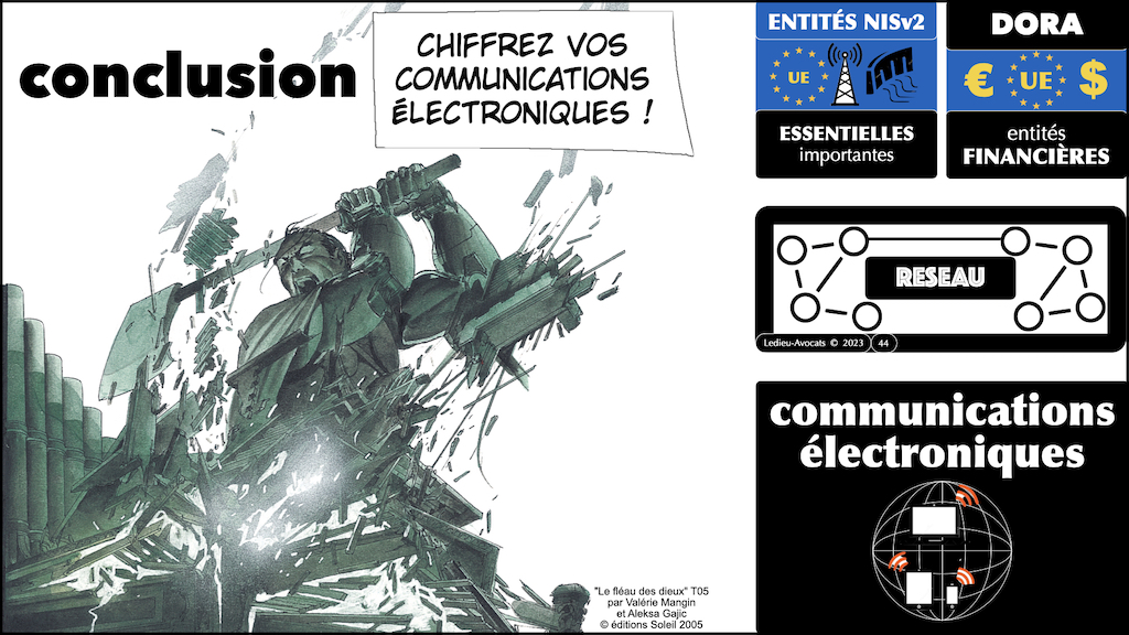 #502 NISv2 DORA Les Assises 23 THEGREENBOW sécurisation des communications électroniques © Ledieu-Avocats 26-09-2023.044