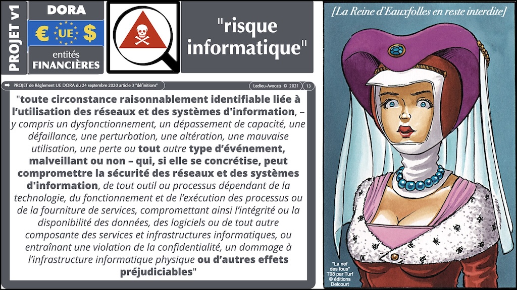 #506 déchiffrer DORA #02 risque et analyse de risques© Ledieu-Avocats 21-10-2023.013