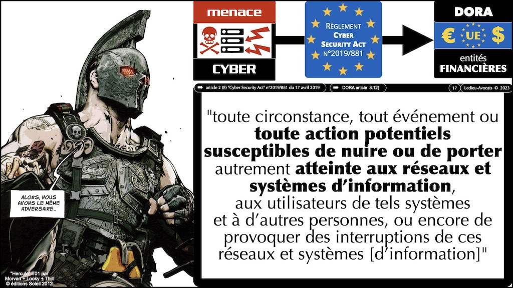 #506 déchiffrer DORA #02 risque et analyse de risques© Ledieu-Avocats 21-10-2023.017