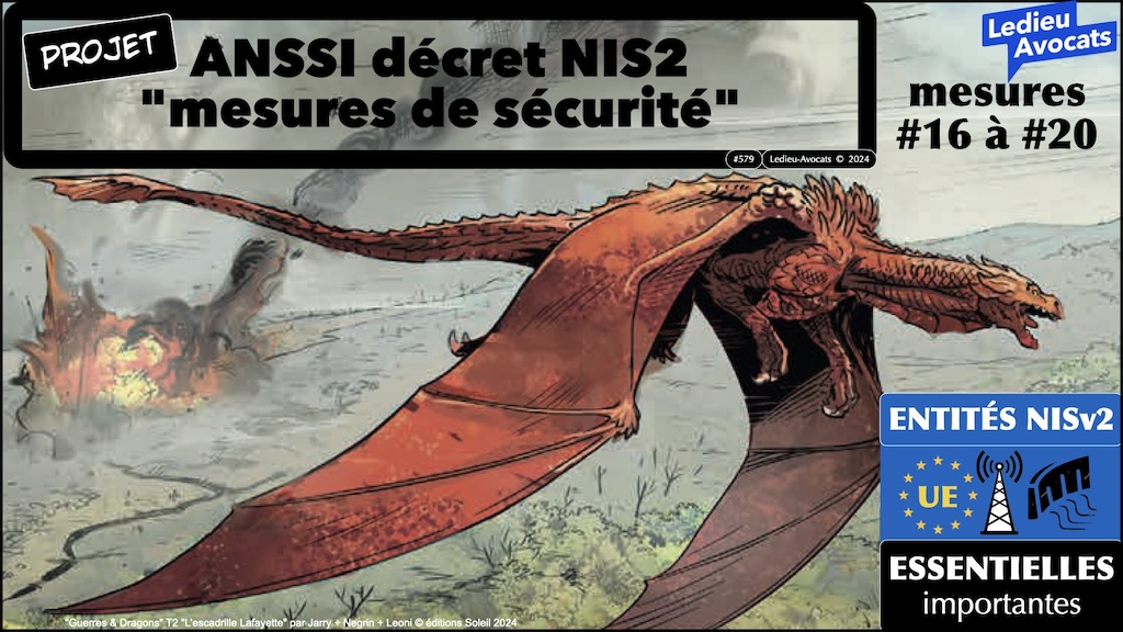 #596-2 cyber-sécurité et droit l'exemple de la Directive NIS2 Cyberschool M2 parcours RSSI Rennes 5 décembre 2024 © Ledieu-Avocats.128