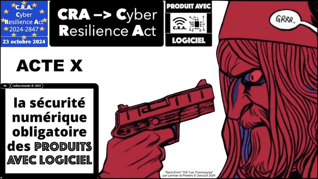 #598 législation cyber spécial MSSP 2022 à 2027 NIS2 LPM CRA IAAct REX NIS2 [TheGreenBow 11 décembre 2024] © Ledieu-Avocats.050
