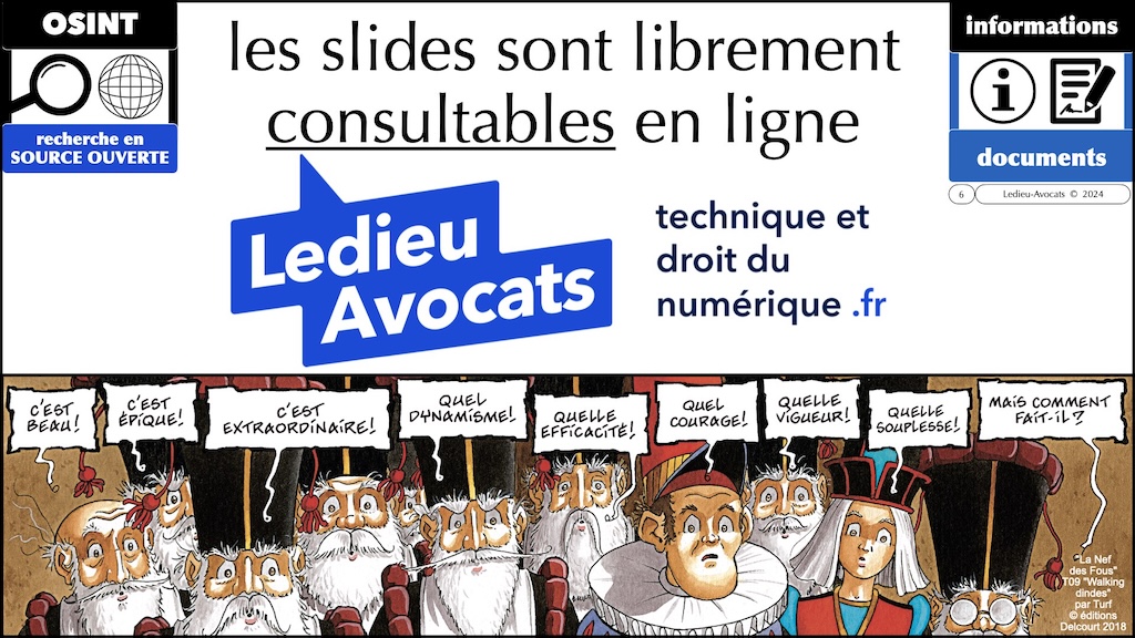 #599 droit de l'OSINT avec FOCUS droit de la preuve judiciaire DU Criminologie Université de Bordeaux 11 décembre 2024 © Ledieu-Avocats.006