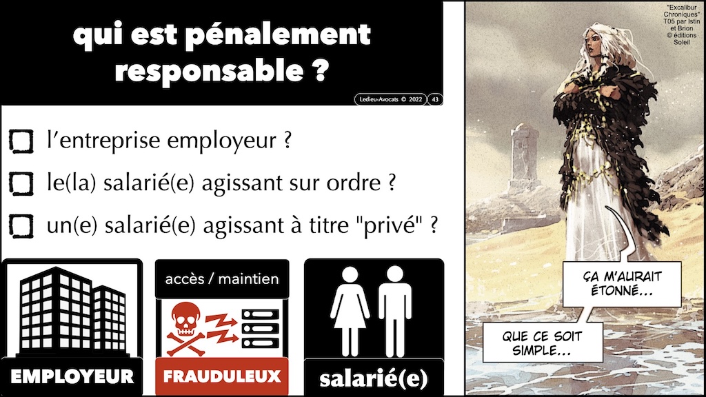 #601-1 pentest et responsabilité pénale civile contractuelle GUARDIA [10 janvier 2025] © Ledieu-Avocats.043