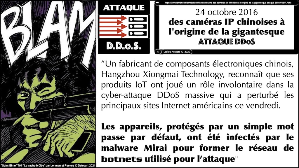 #601 Cyber Resilience Act CRA #01 remédier à quels problèmes 07 janvier 2025 © Ledieu-Avocats.040